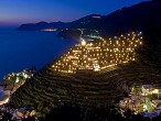 Presepe di Manarola,le 15000 luci di Mario Andreoli